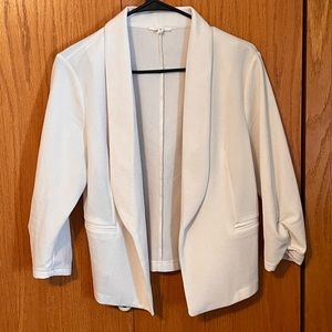 White casual Maurices blazer